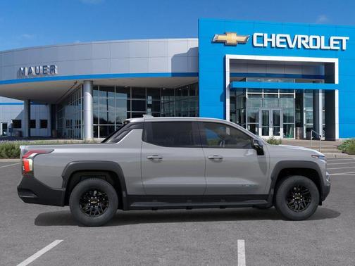 Gray 2026 Chevrolet Silverado EV LT