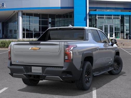 Gray 2026 Chevrolet Silverado EV LT