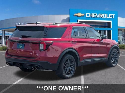 Red Metallic 2025 Ford Explorer ST
