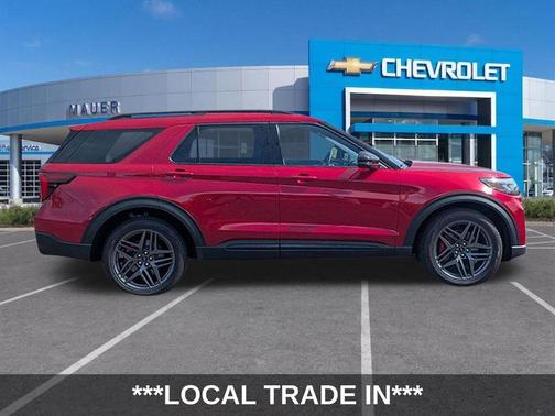 Red Metallic 2025 Ford Explorer ST