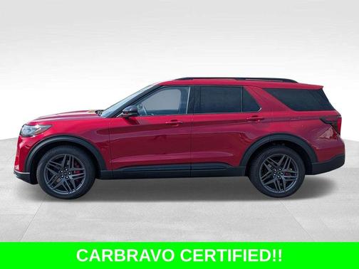 Red Metallic 2025 Ford Explorer ST