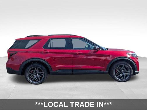 Red Metallic 2025 Ford Explorer ST