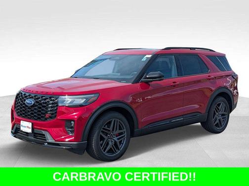 Red Metallic 2025 Ford Explorer ST