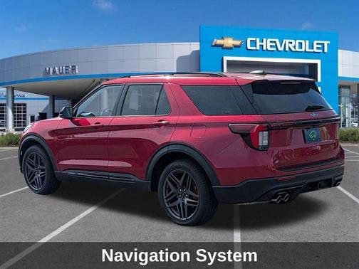Red Metallic 2025 Ford Explorer ST