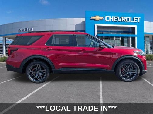Red Metallic 2025 Ford Explorer ST