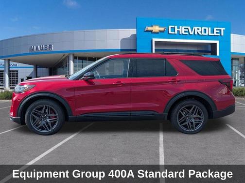 Red Metallic 2025 Ford Explorer ST