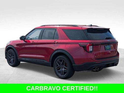 Red Metallic 2025 Ford Explorer ST