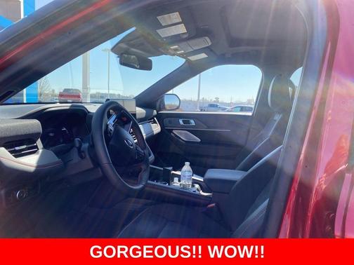 Red Metallic 2025 Ford Explorer ST