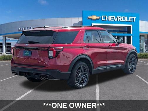 Red Metallic 2025 Ford Explorer ST