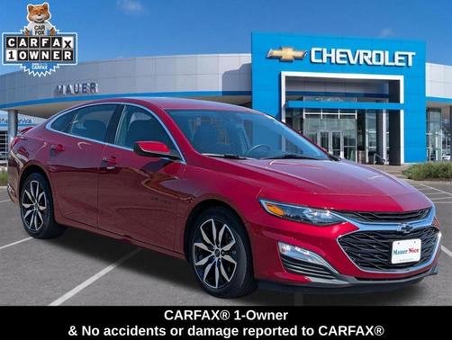 Radiant Red 2023 Chevrolet Malibu RS