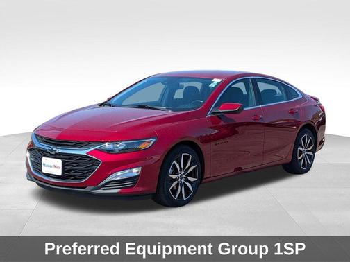 Radiant Red 2023 Chevrolet Malibu RS