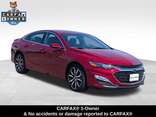 Radiant Red 2023 Chevrolet Malibu RS