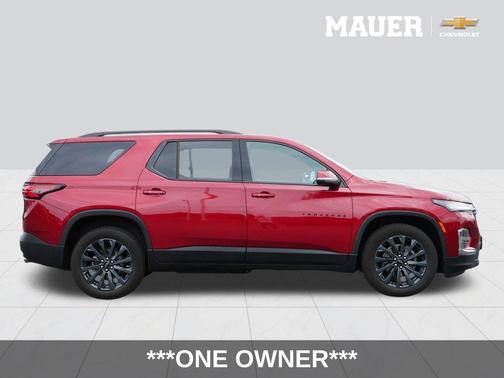 Radiant Red 2023 Chevrolet Traverse RS