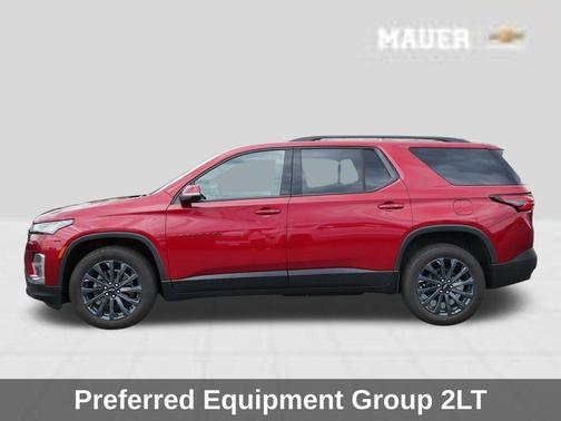 Radiant Red 2023 Chevrolet Traverse RS