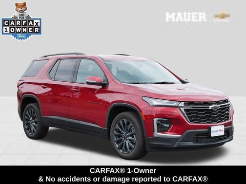 Radiant Red 2023 Chevrolet Traverse RS