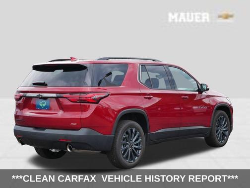 Radiant Red 2023 Chevrolet Traverse RS