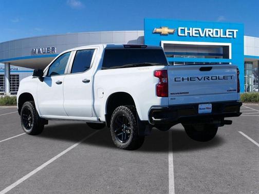 Summit White 2025 Chevrolet Silverado 1500 Custom Trail Boss