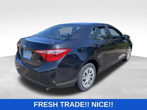 Black Sand Pearl 2018 Toyota Corolla LE