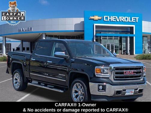 Onyx Black 2015 GMC Sierra 1500 SLT