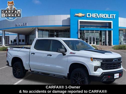 Summit White 2023 Chevrolet Silverado 1500 LT Trail Boss