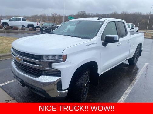 Summit White 2021 Chevrolet Silverado 1500 LT
