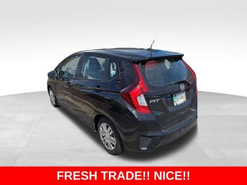 Black 2015 Honda Fit LX