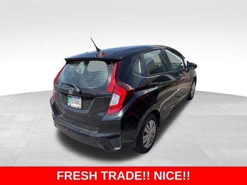 Black 2015 Honda Fit LX