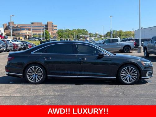 Vesuvius Gray Metallic 2021 Audi A8 L 55
