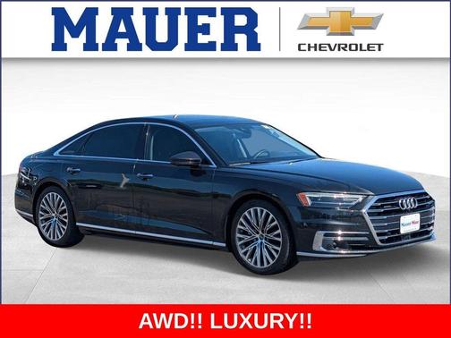 Vesuvius Gray Metallic 2021 Audi A8 L 55