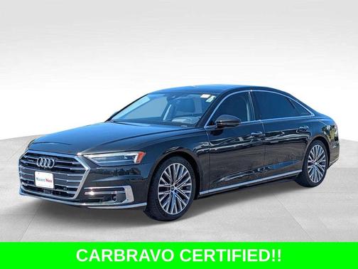 Vesuvius Gray Metallic 2021 Audi A8 L 55