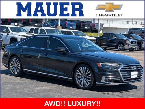 Vesuvius Gray Metallic 2021 Audi A8 L 55