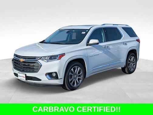 Summit White 2021 Chevrolet Traverse Premier