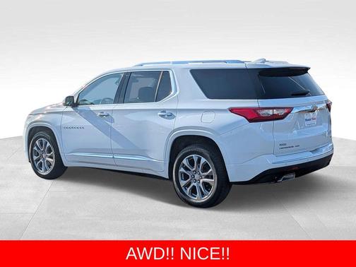 Summit White 2021 Chevrolet Traverse Premier