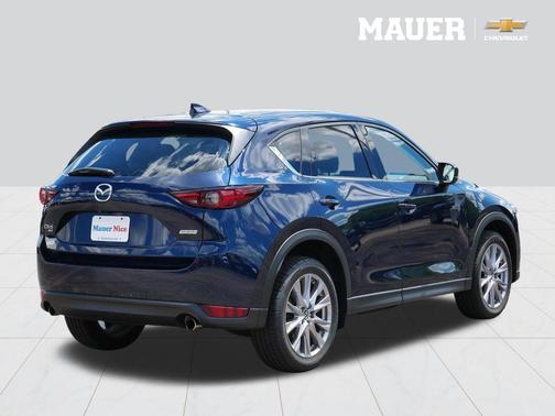 Deep Crystal Blue Mica 2019 Mazda CX-5 Grand Touring Reserve