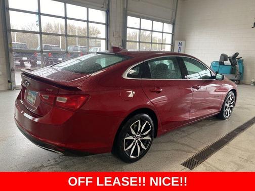 Radiant Red 2023 Chevrolet Malibu RS