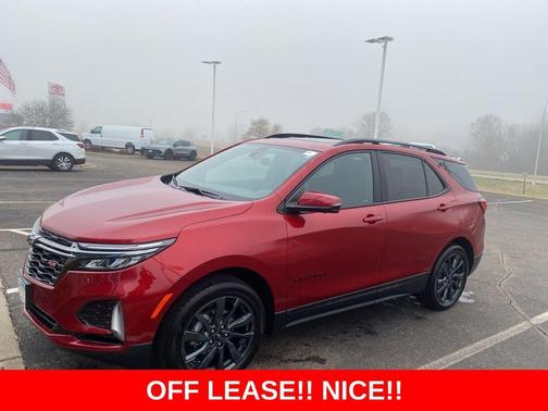 Radiant Red 2023 Chevrolet Equinox RS