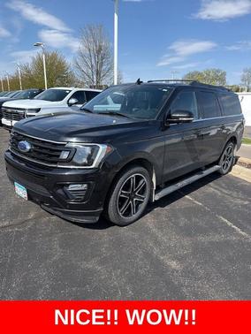 Black 2019 Ford Expedition Max Limited