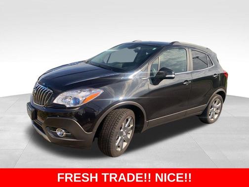 Carbon Black Metallic 2016 Buick Encore Leather