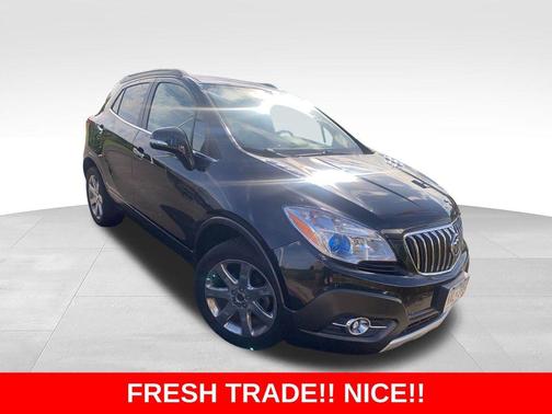 Carbon Black Metallic 2016 Buick Encore Leather