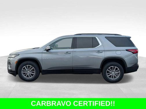 Sterling Gray Metallic 2023 Chevrolet Traverse LT Cloth