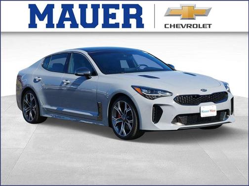 Ceramic Silver 2019 Kia Stinger GT2