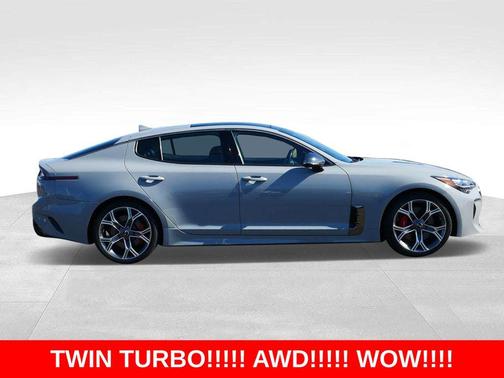 Ceramic Silver 2019 Kia Stinger GT2