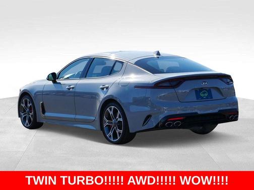 Ceramic Silver 2019 Kia Stinger GT2