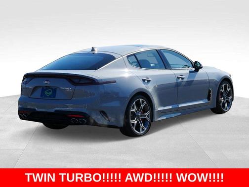 Ceramic Silver 2019 Kia Stinger GT2