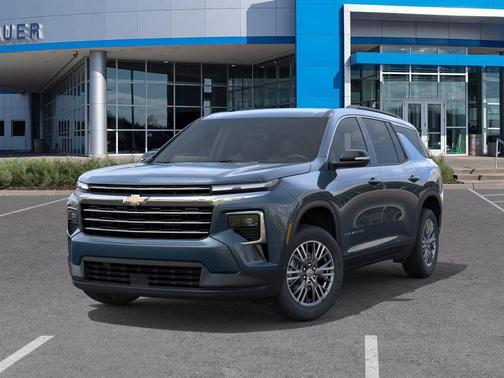 Blue 2026 Chevrolet Traverse LT