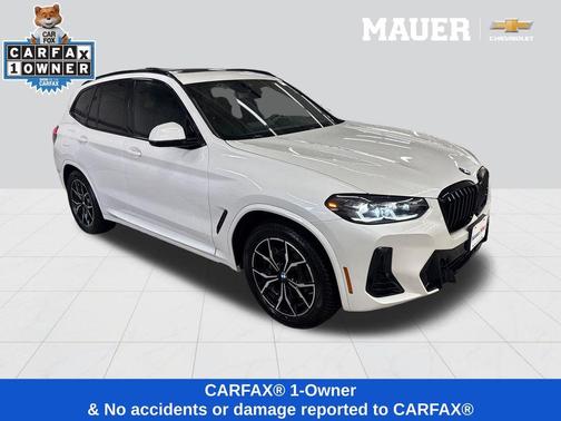 Mineral White Metallic 2023 BMW X3 xDrive30i