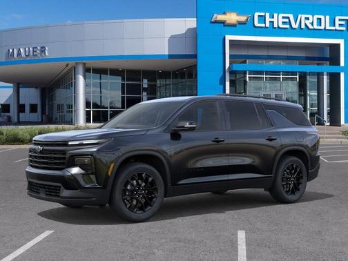 Black 2026 Chevrolet Traverse LT