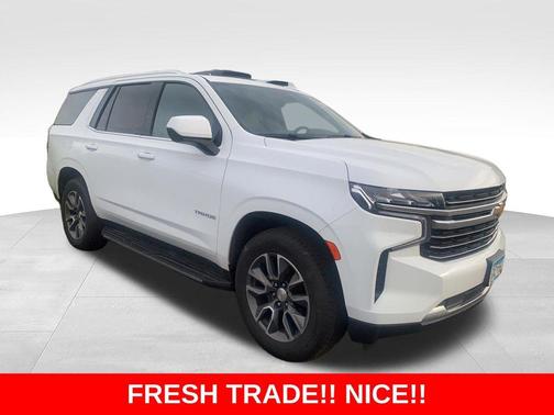 Summit White 2021 Chevrolet Tahoe LT