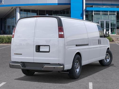 White 2026 Chevrolet Express 3500 Work Van