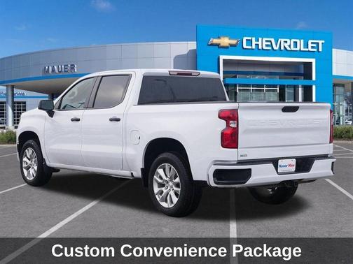 Summit White 2024 Chevrolet Silverado 1500 Custom